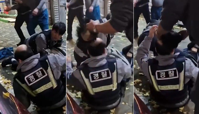 Agente viraliza ao perder a peruca durante ação policial em rua