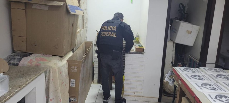PF em ação: material apreendido será encaminhado para perícia técnica