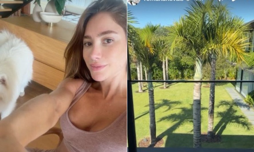 Esposa de Alok, Romana Novais mostra nova mansão do casal