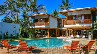 Namorada de Belo se hospeda em mansão em Trancoso com diárias de R$ 5 mil — Foto: rep/ instagram