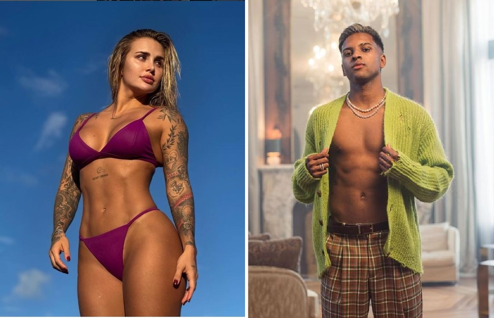 Novo affair de Rodrygo Goes mostra troca de roupa com amiga antes do