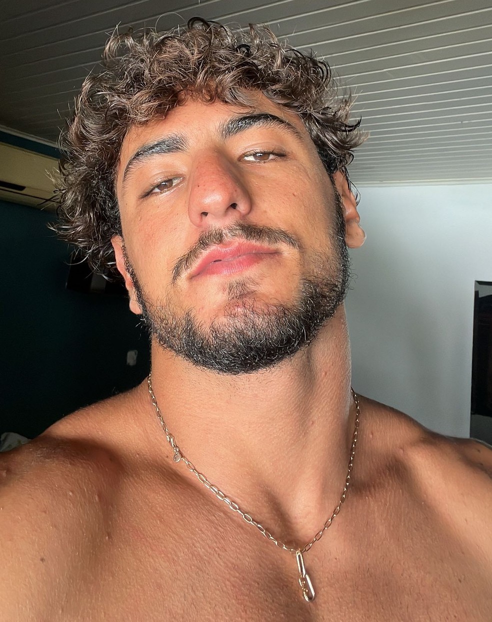 O modelo Lucas Ranhol — Foto: reprodução/ instagram