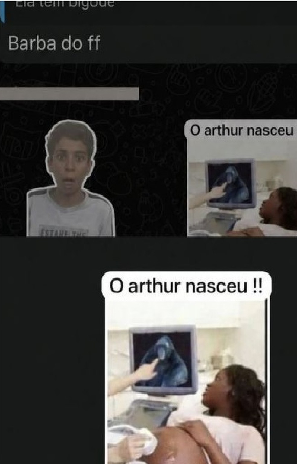 Netinho de Paula denuncia racismo contra o neto — Foto: rep/ instagram