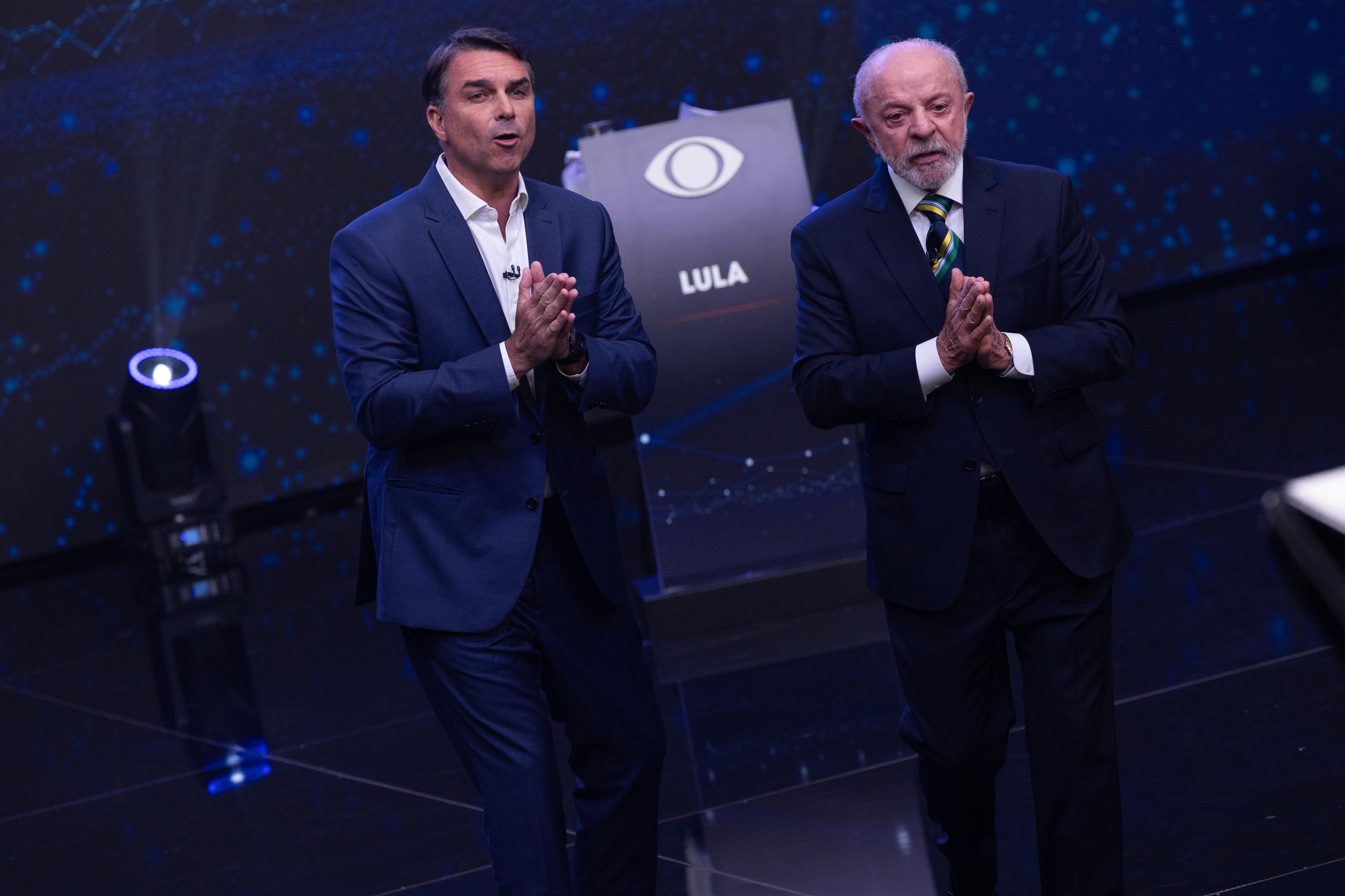 Debate da Band: acusações e embate sobre escândalos ofuscam propostas no primeiro embate entre Flávio e Lula