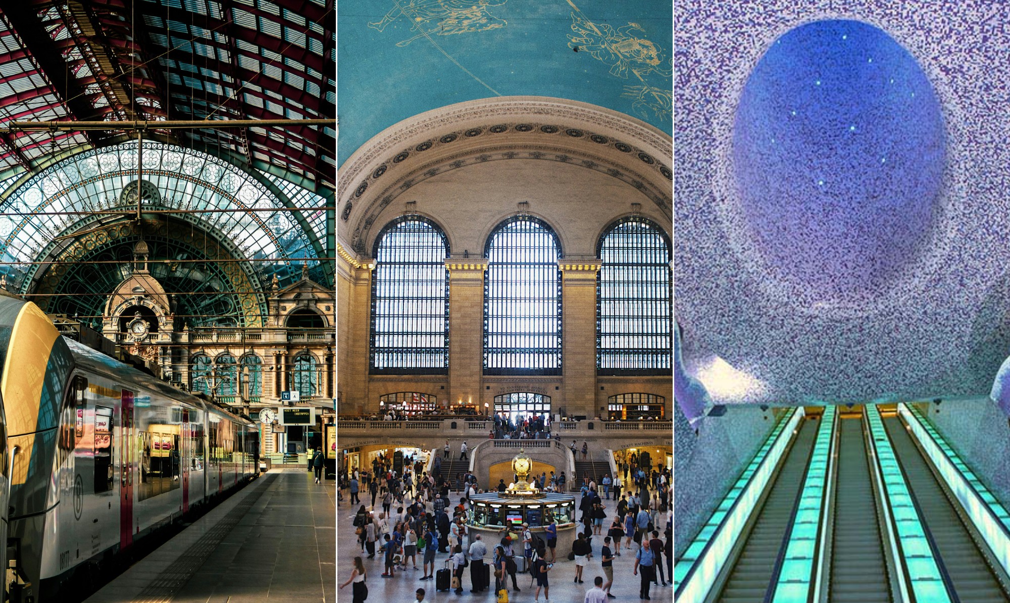 Sete estações de trem e metrô pelo mundo que parecem obras de arte