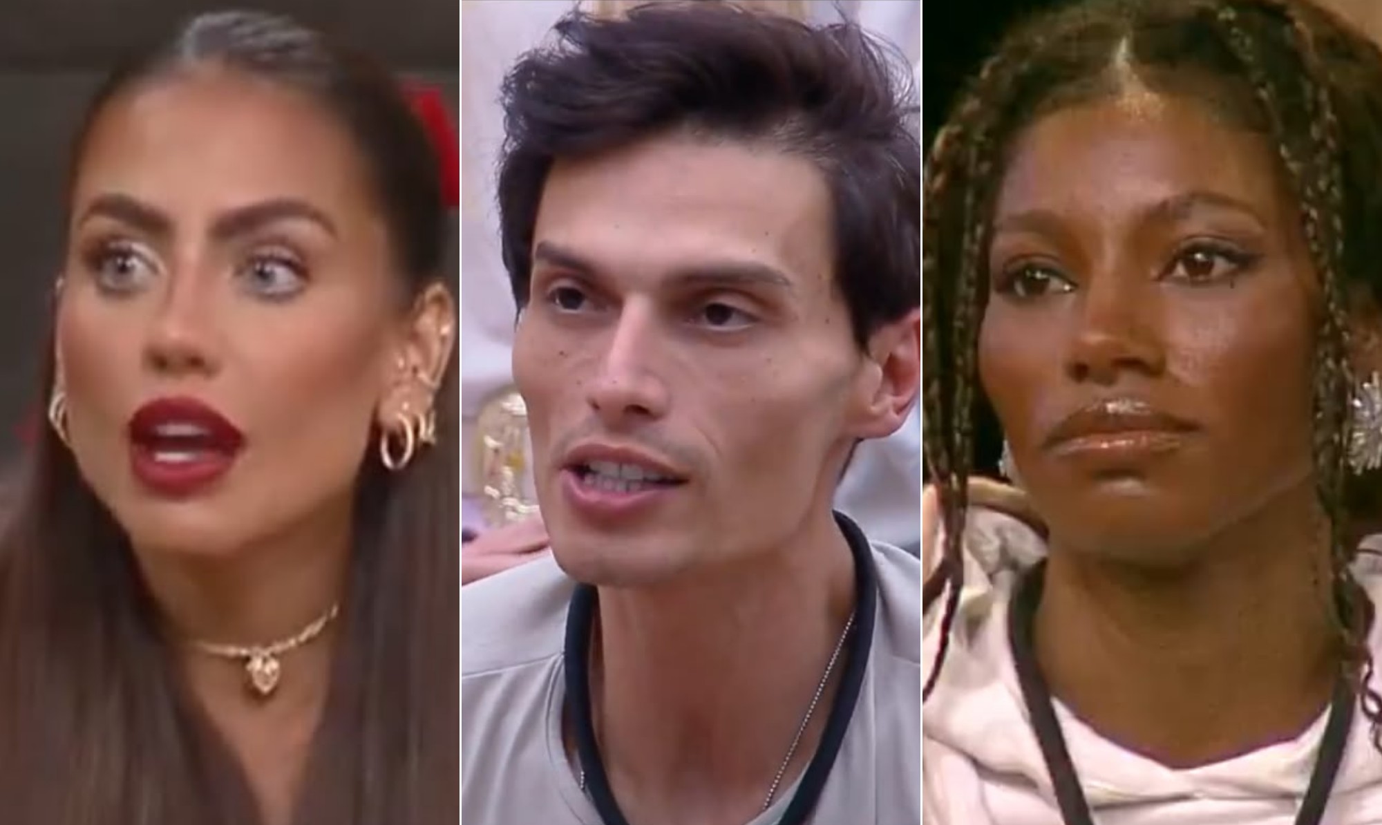 Enquete de 'A fazenda 18': Cath, Gabriel e Tina estão na roça; quem vai sair?