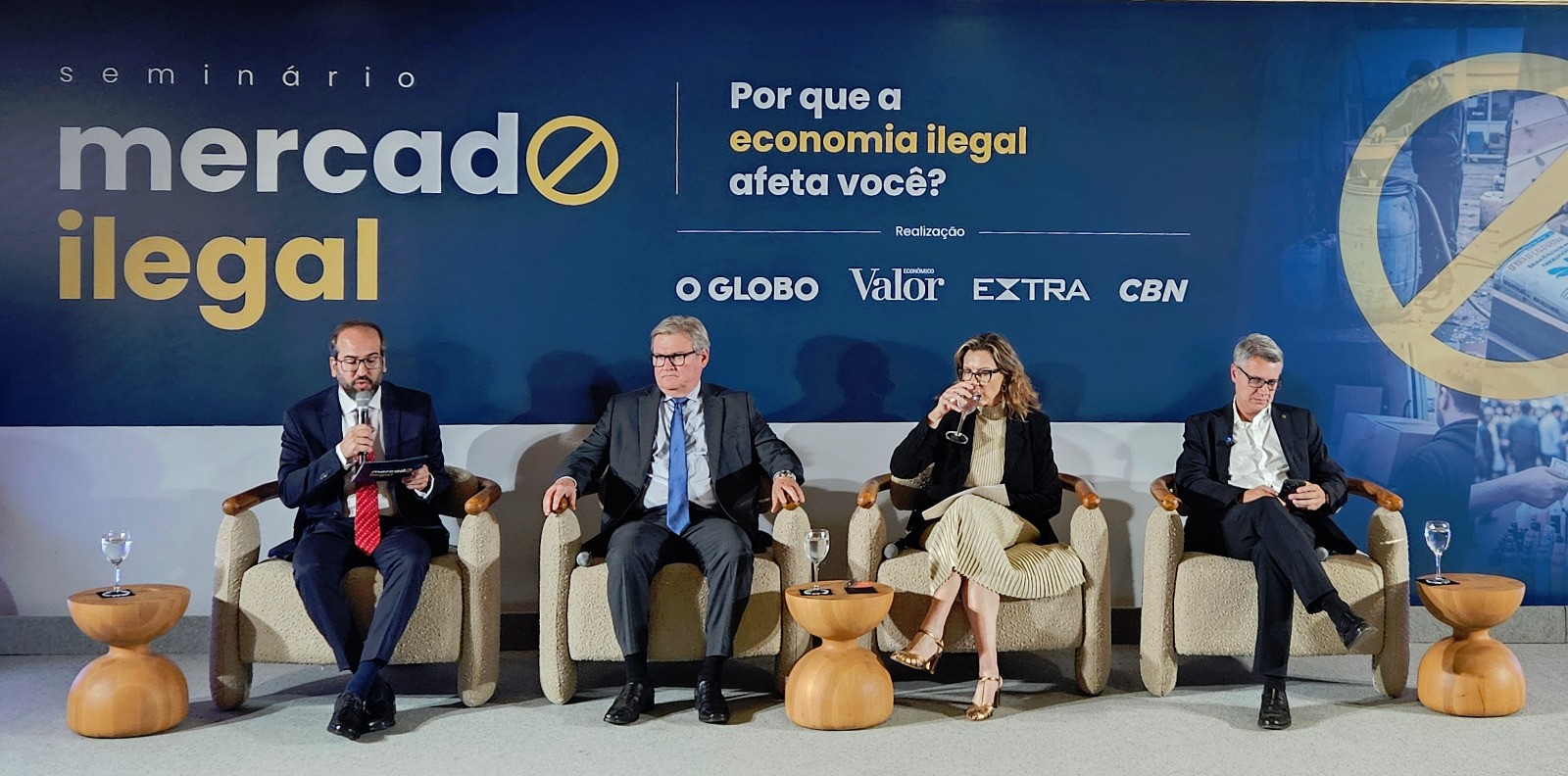 Mercado ilegal: combate ao crime organizado requer cooperação internacional e entre órgãos do governo