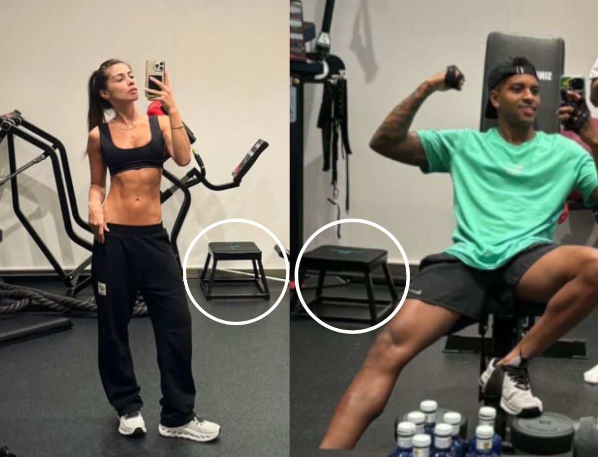 Novo affair de Rodrygo Goes, modelo treina na casa do jogador em Madri