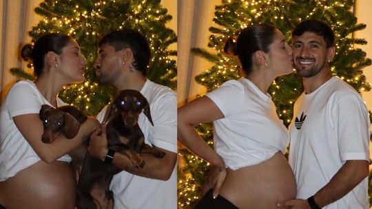 Arrascaeta celebra paternidade iminente em ensaio antes de viagem decisiva pela Libertadores