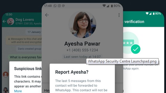 WhatsApp lança página com Central de Segurança Global para usuários