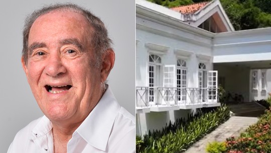 Mansão de Renato Aragão bloqueada por dívida de IPTU tem 3 mil m², heliponto, campo de futebol e mais