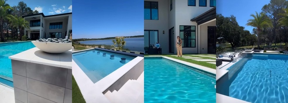 A casa nova de Simone Mendes em Orlando — Foto: reprodução