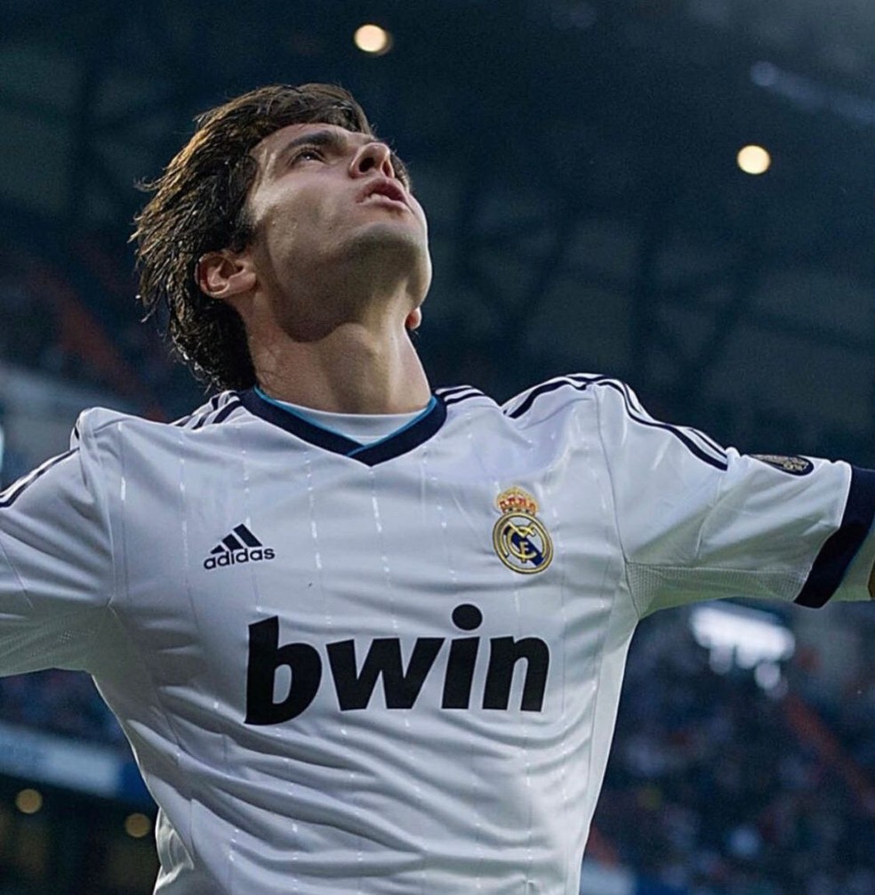 Kaká permaneceu no Real Madrid por quatro anos — Foto: Reprodução / Redes Sociais