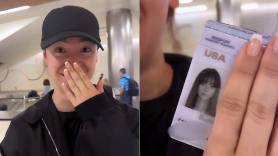 Mulher quase é impedida de embarcar em avião por causa de ‘foto sexy’ no passaporte