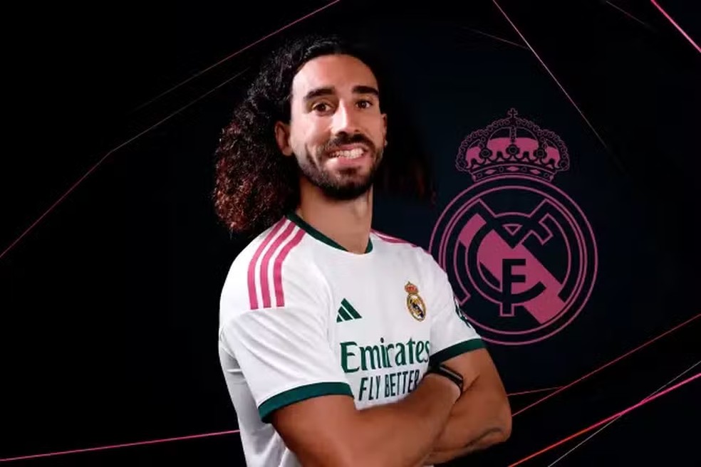 Real Madrid dá chapéu em rivais e anuncia contratação de Cucurella — Foto: Reprodução/Redes Sociais