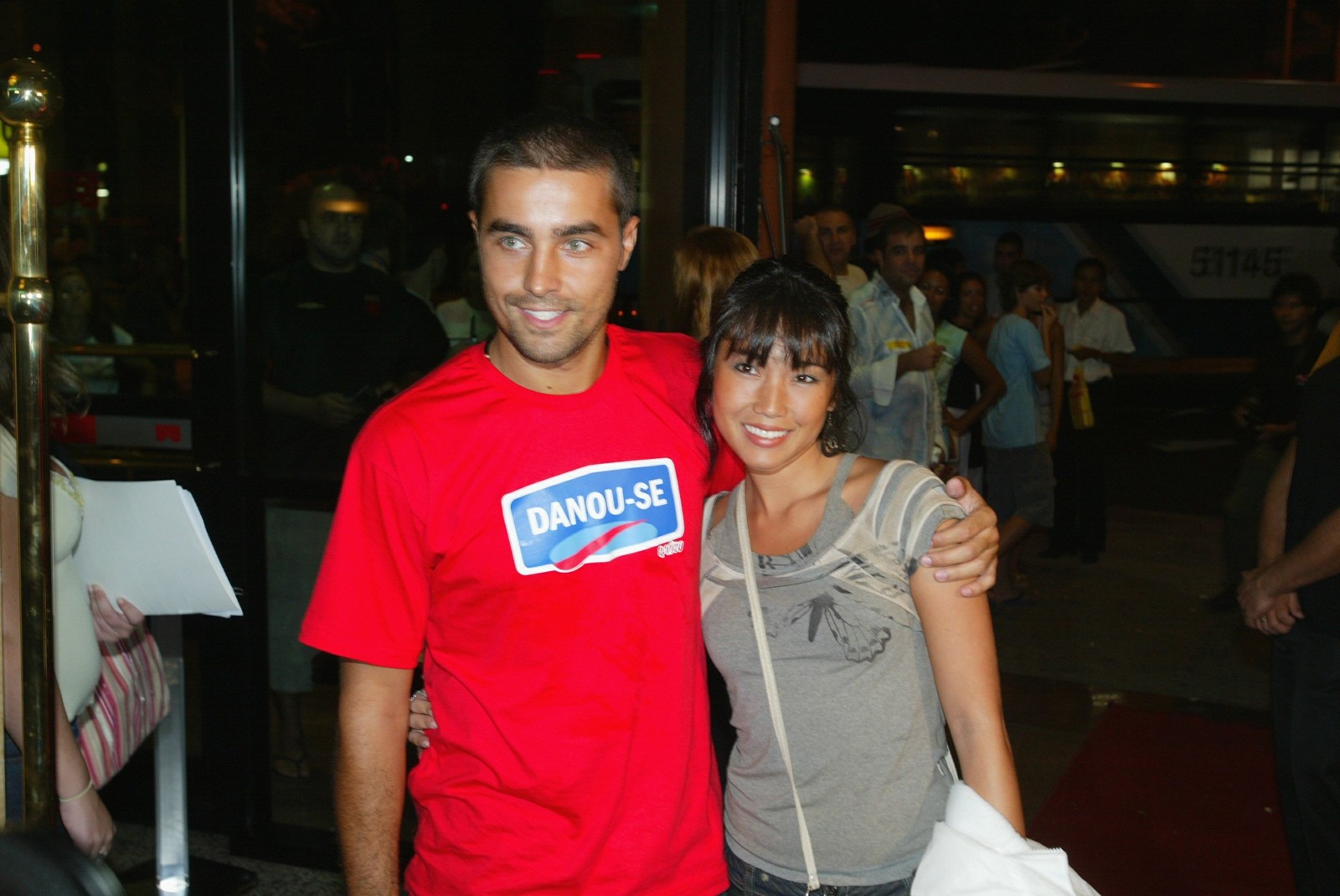 Danni Suzuki e Ricardo Pereira namoraram em 2005 &mdash; Foto: Arquivo