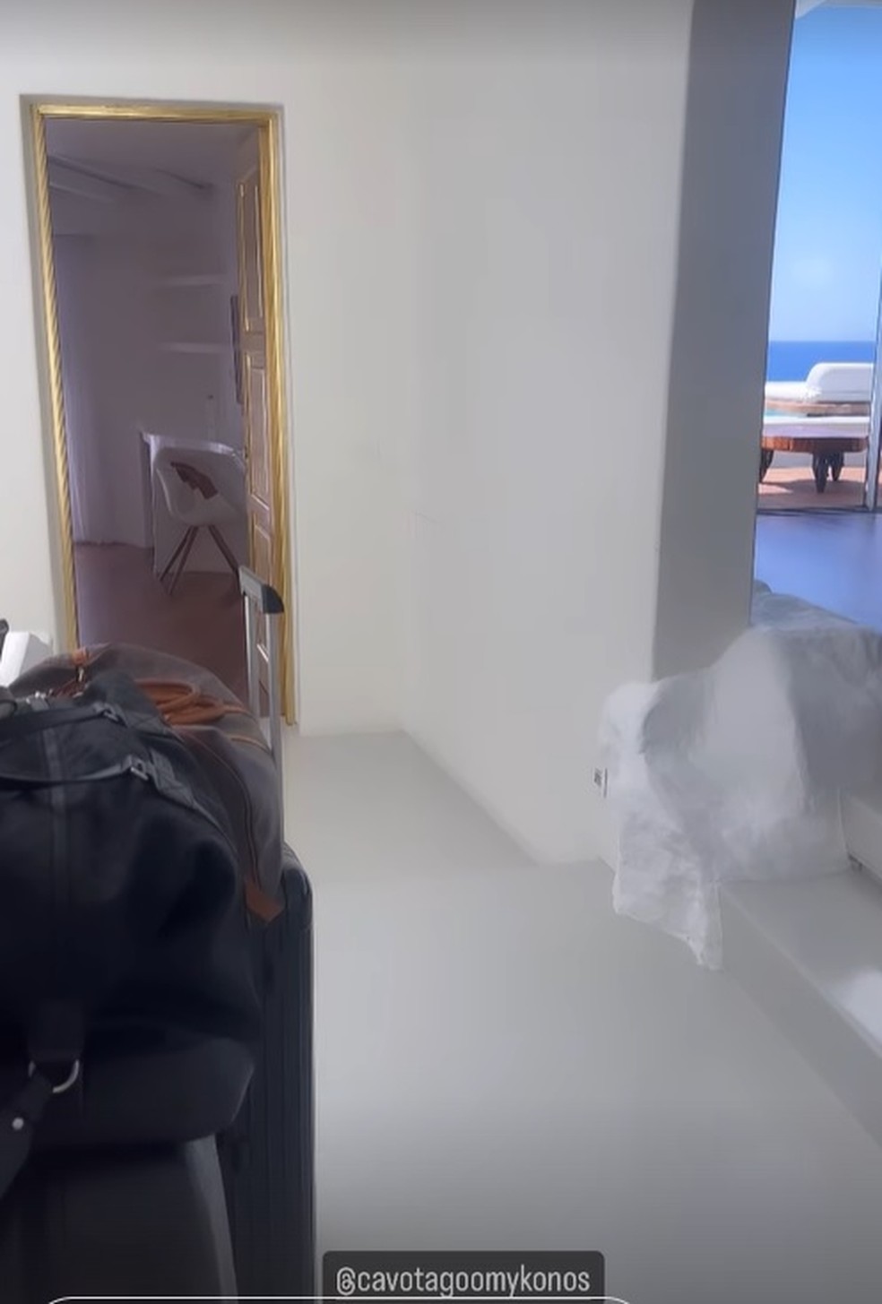 Quarto de Simone Susinna — Foto: Reprodução