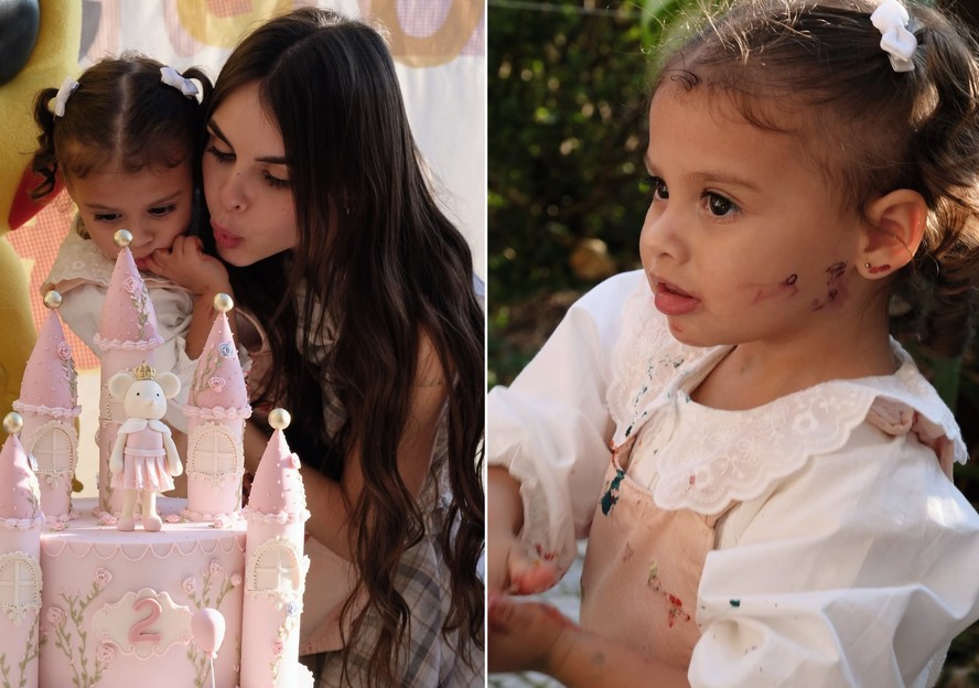 Amanda Kimberlly celebra 2 anos de Helena, sua filha com Neymar, sem a presença do jogador