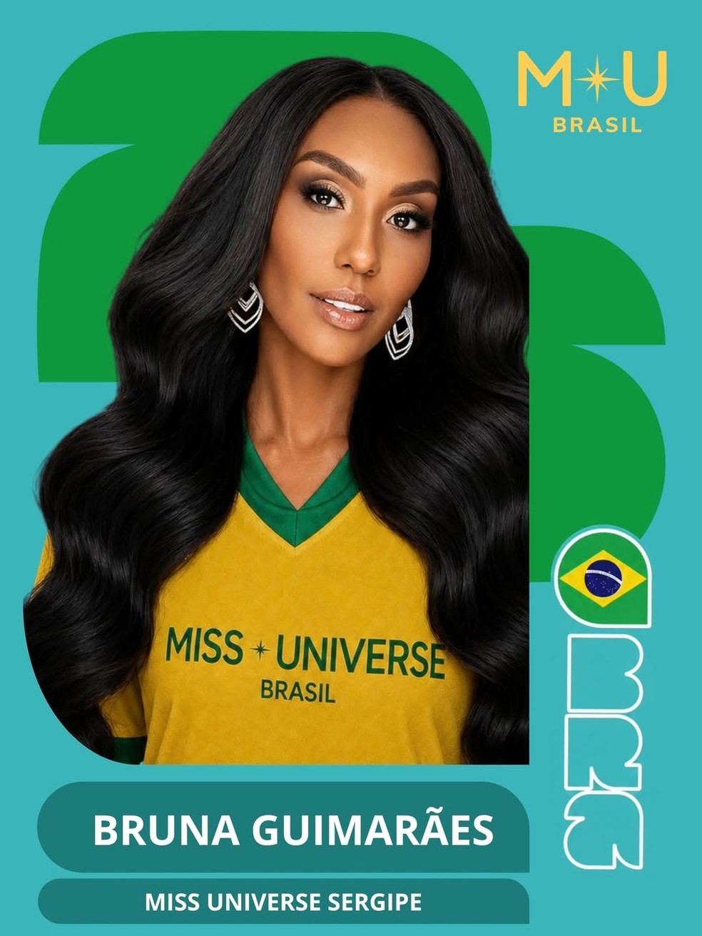 Candidata ao Miss Universe Brasil 2026 — Foto: Divulgação/Miss Universe Brasil