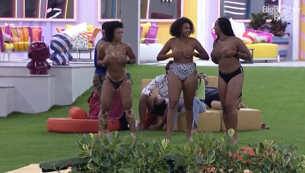 Linn, Jessilane e Natália do 'BBB 22' — Foto: Reprodução/Globo