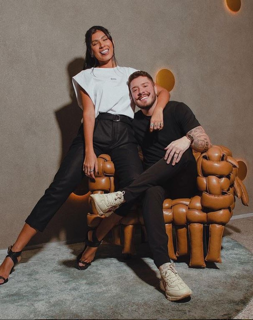 Pocah e Ronan Souza se conheceram em 2019 — Foto: Divulgação