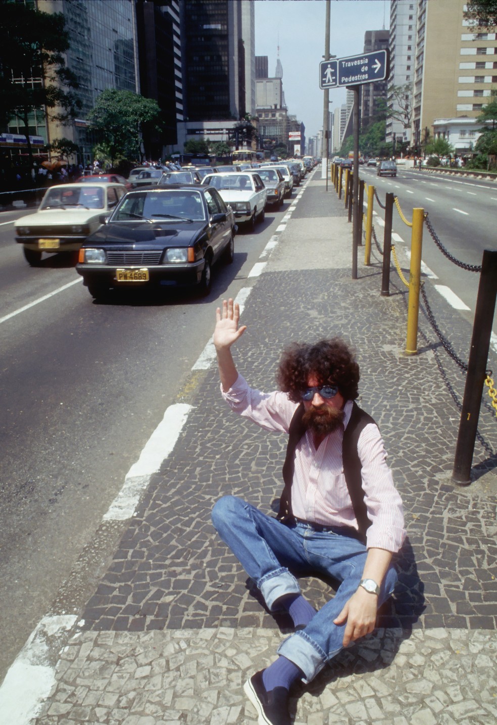 S&atilde;o Paulo (SP) - 02/09/1988 - Raul Seixas &mdash; Foto: Ant&ocirc;nio Carlos Piccino / Ag&ecirc;ncia O Globo