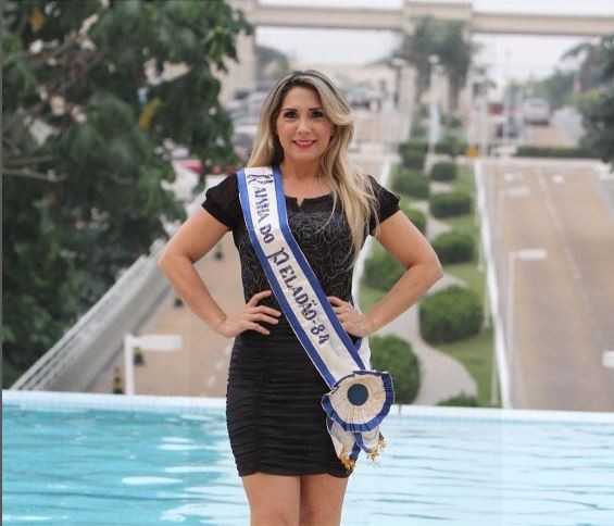 Cleusimar Cardoso tentou ser a Loira do Tchan, em 1997 &mdash; Foto: Raiz d Not&iacute;cia/ rep instagram