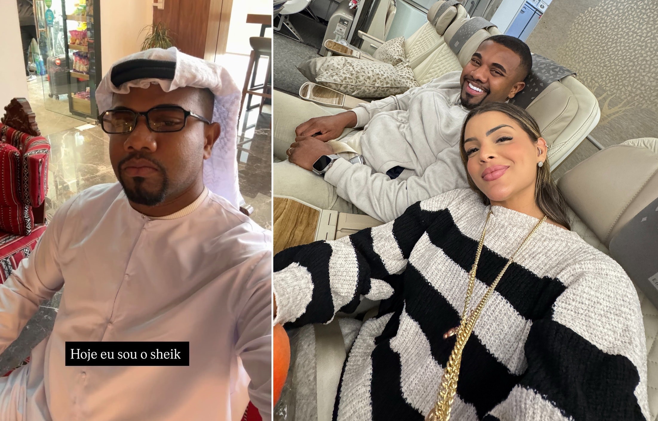 Ex-BBB Davi Brito passa lua de mel em Dubai após casamento de R$ 2,5 milhões