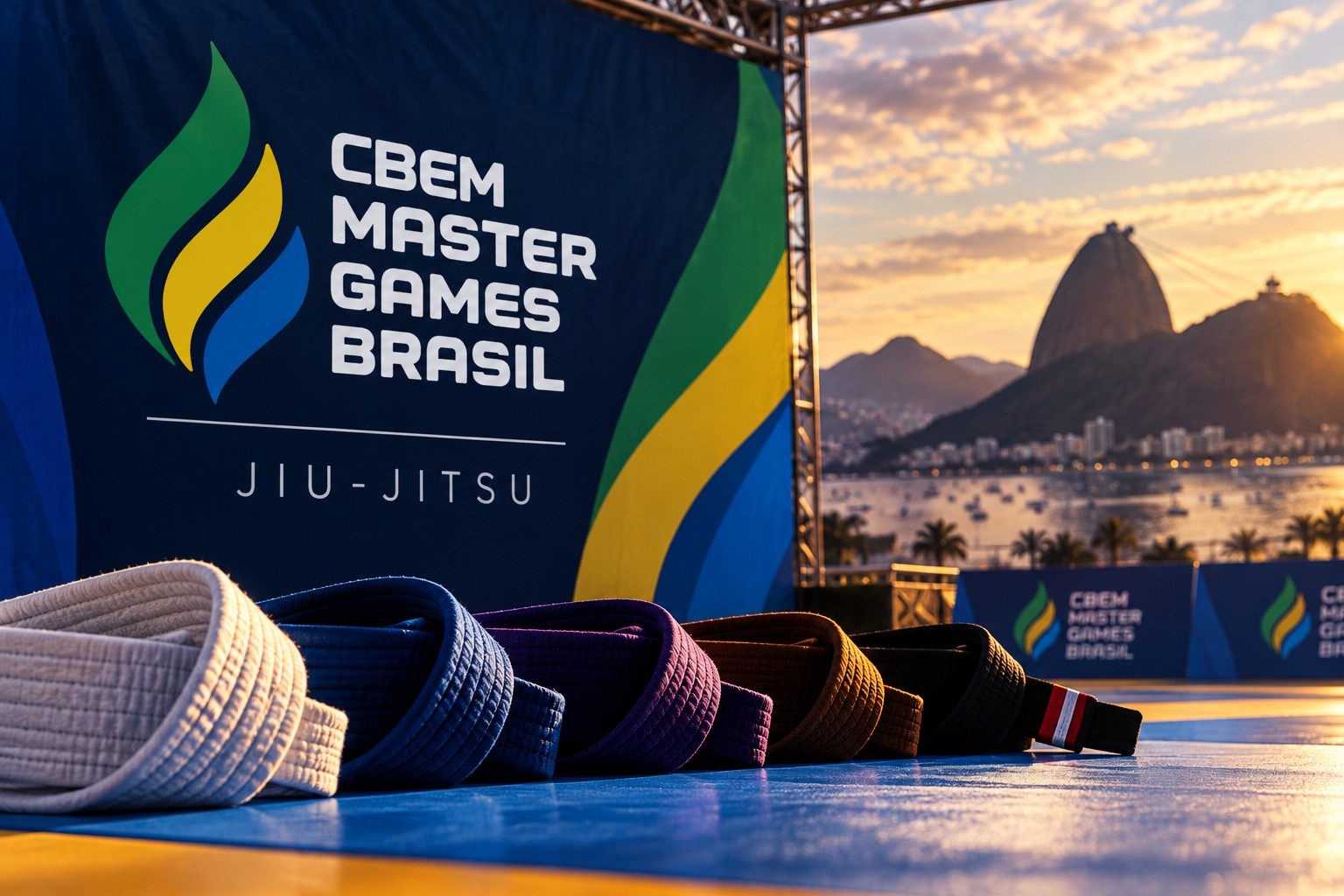 Dos 30 aos 50+: jiu-jitsu reúne diferentes gerações no CBEM Master Games Brasil