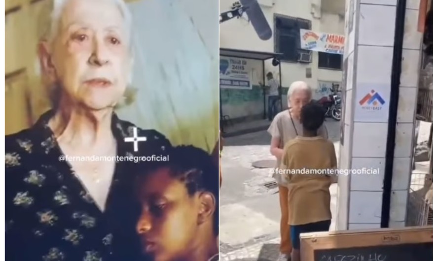 Fernanda Montenegro em cenas do filme 'Vitória'