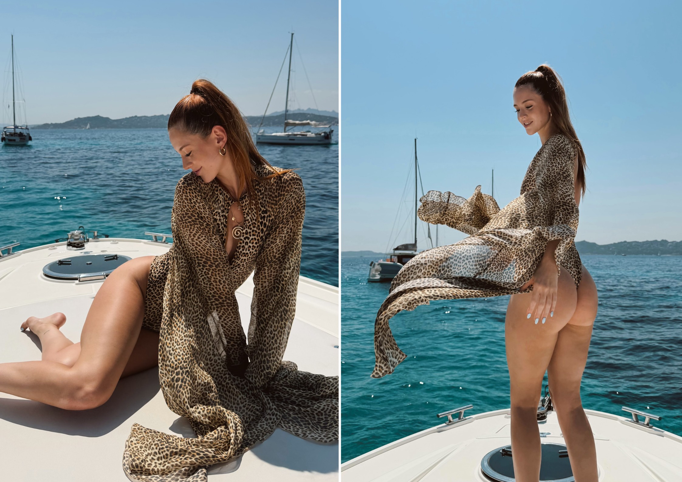 Uma onça! Mulher de Richarlison posa de maiô felino em férias na Itália; veja fotos - QTU Questões do Universo