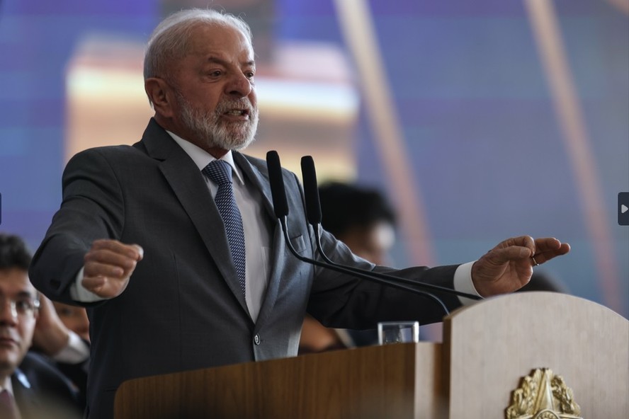 O presidente Lula