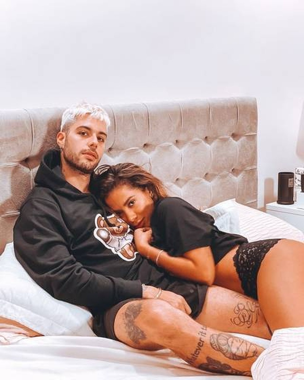 Anitta e Gui Araújo — Foto: Reprodução