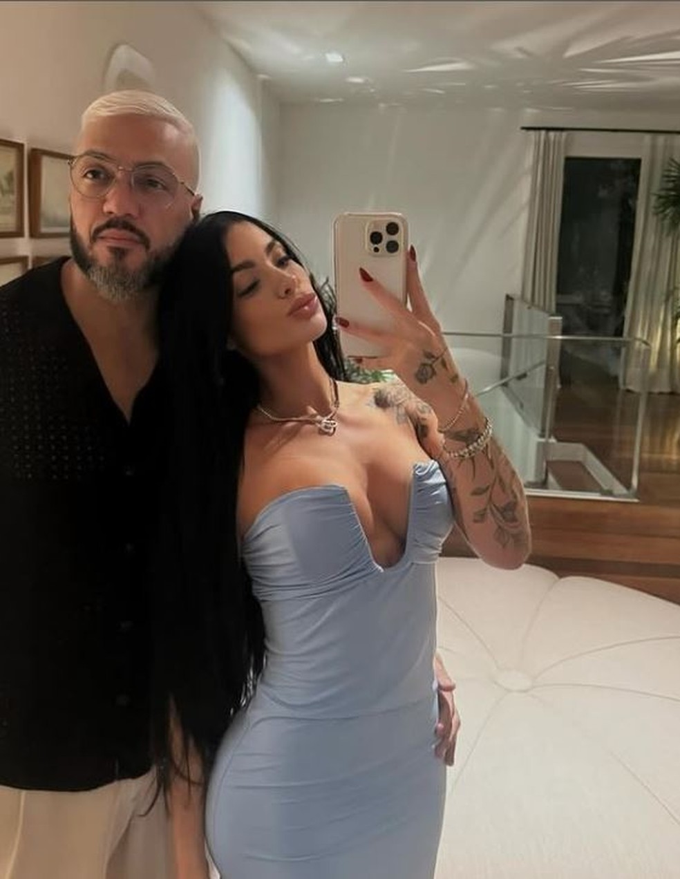 Ray Figliuzzi namora Belo h&aacute; seis meses &mdash; Foto: Ygor Marques/ Divulga&ccedil;&atilde;o