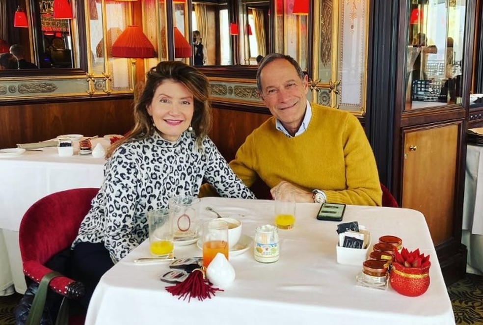 Catherine e Fausto hoje em dia — Foto: Reprodução/Instagram
