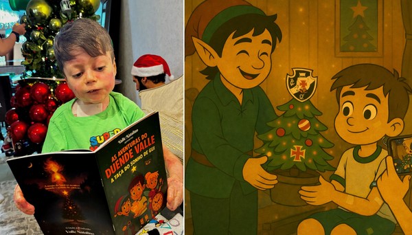 Menino Gui dubla desenho infantil de Natal, 'As aventuras do Duende Valle'