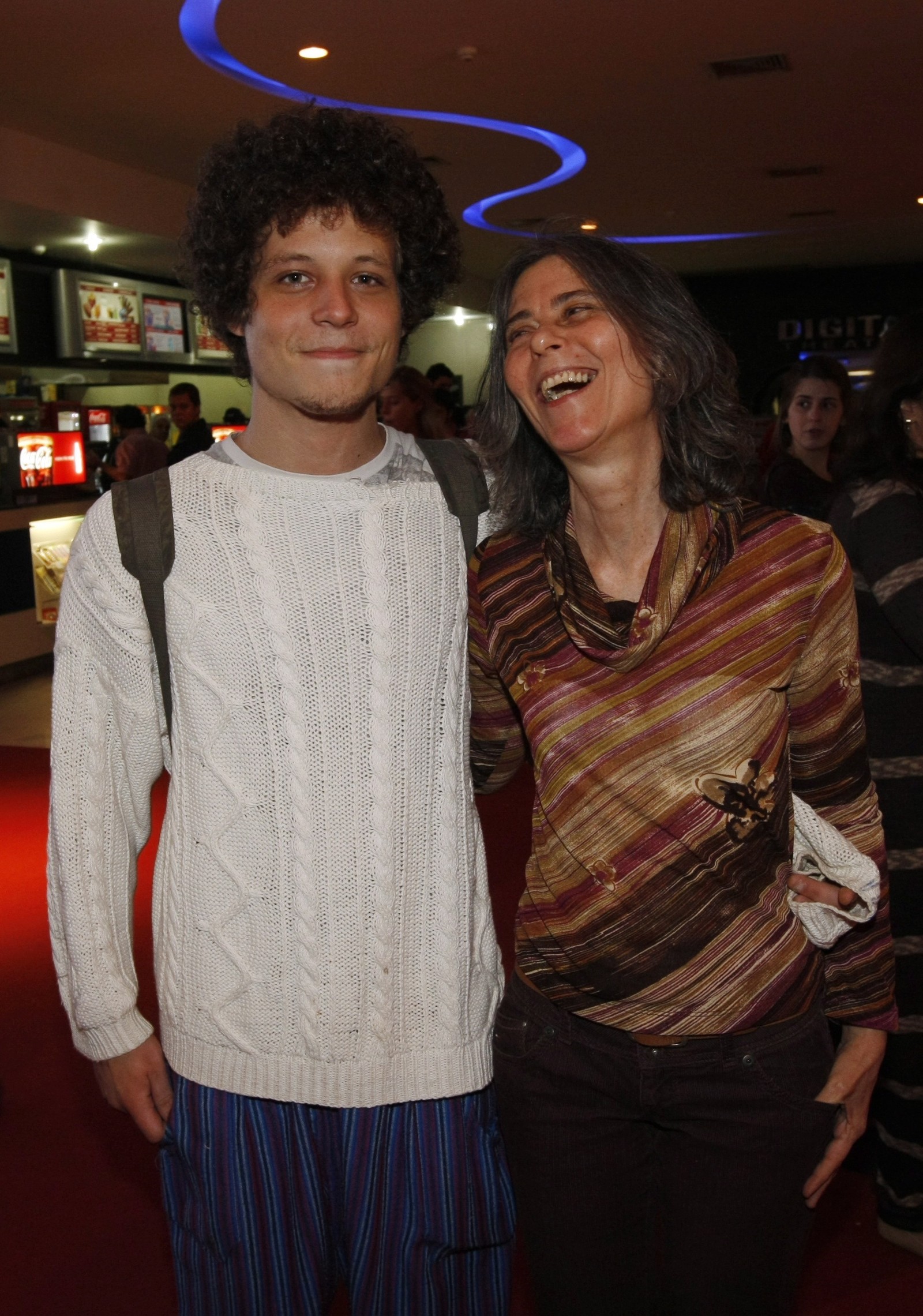 Chico Eller com a mãe, Maria Eugênia