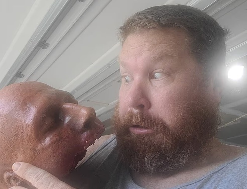 Robert Kelly, dono da Dark Seed Creations &mdash; Foto: Reprodu&ccedil;&atilde;o/Facebook