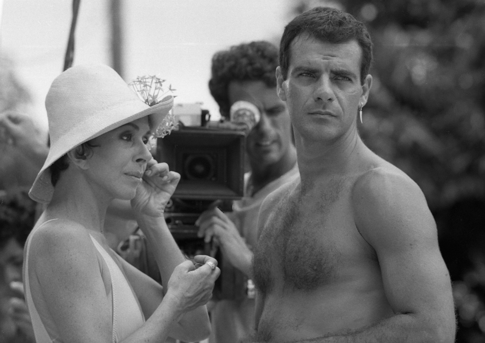 Maria Gomes e Betty Faria no filme "Lili" - A Estrela do Crime ou "Lili Carabina", em 1988 &mdash; Foto: Arquivo - Ricardo Beliel