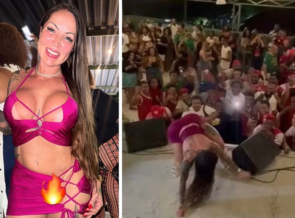 Rainha da Império da Tijuca, atriz pornô explica vídeo dançando sem calcinha — Foto: Instagram