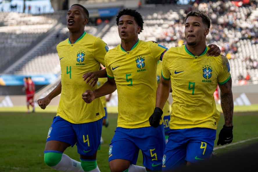 Brasil supera a Tunísia e avança para as quartas de final da Copa sub-20