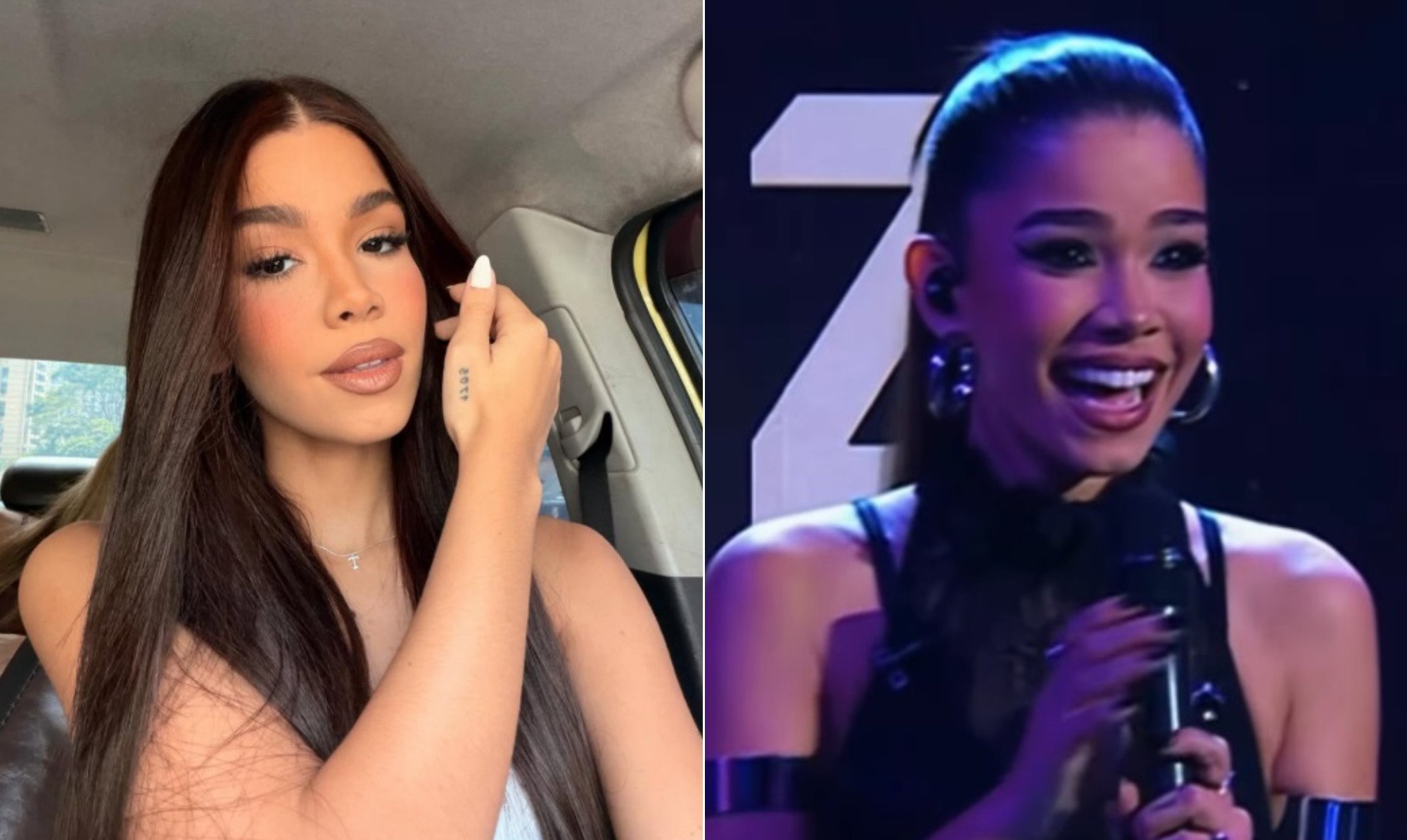 Filha de Dennis DJ, Tília explica falha técnica no Multishow e ri dos memes com a fala 'apavorada'