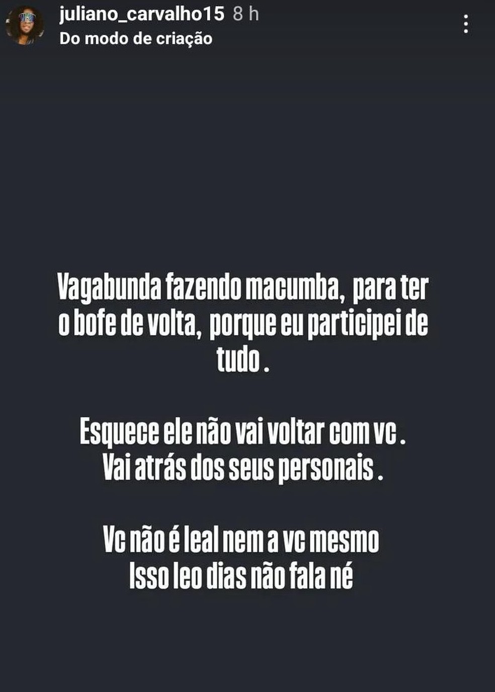 Ex-funcionário diz que Gracyanne fez macumba para reatar com Belo — Foto: Instagram