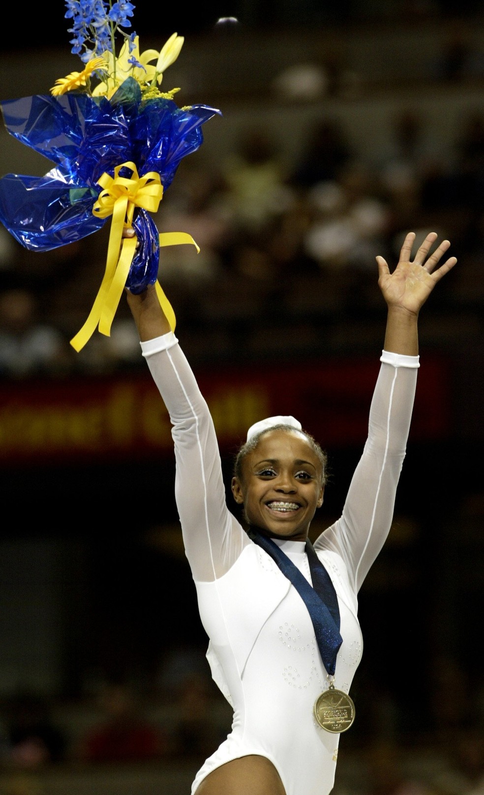 Daiane dos Santos é campeã Mundial de Ginástica Artística — Foto: Arquivo Globo