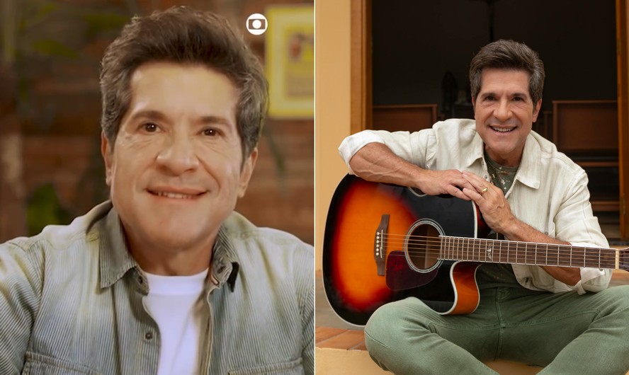 Cantor Daniel nos bastidores do programa 'Viver sertanejo'