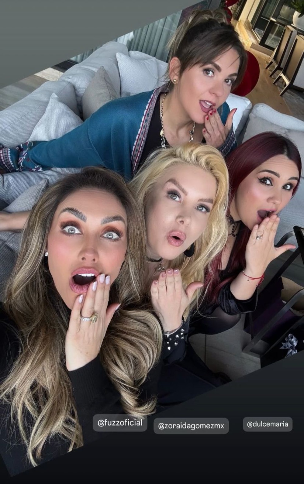 Anahí, Dulce María e outras atrizes de 'Rebelde' se reencontram em ...