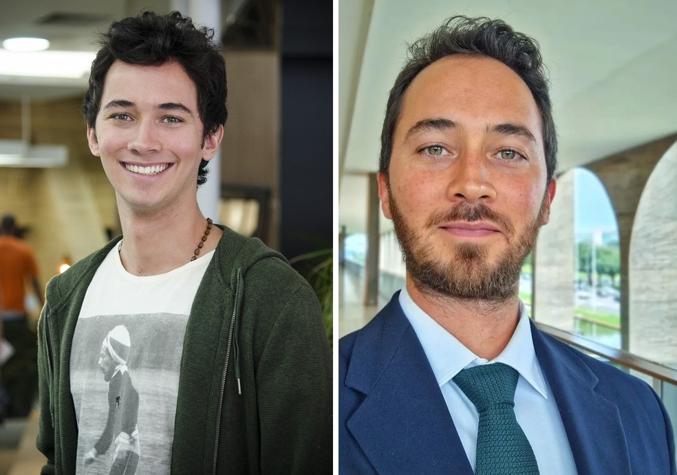 Ex-galã de "Malhação", Gabriel Falcão é aprovado em concurso para diplomata — Foto: Globo e Instagram