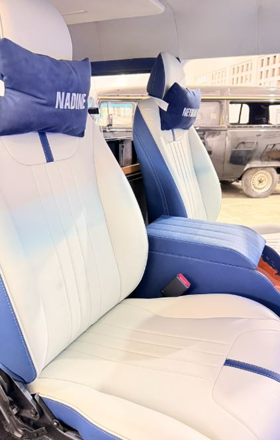 Filomena, a Kombi de Neymar em detalhes — Foto: rep/ instagram e divulgação