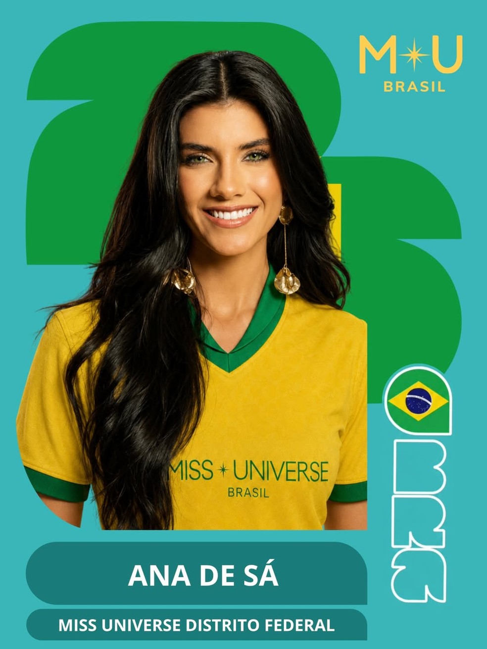 Candidata ao Miss Universe Brasil 2026 — Foto: Divulgação/Miss Universe Brasil