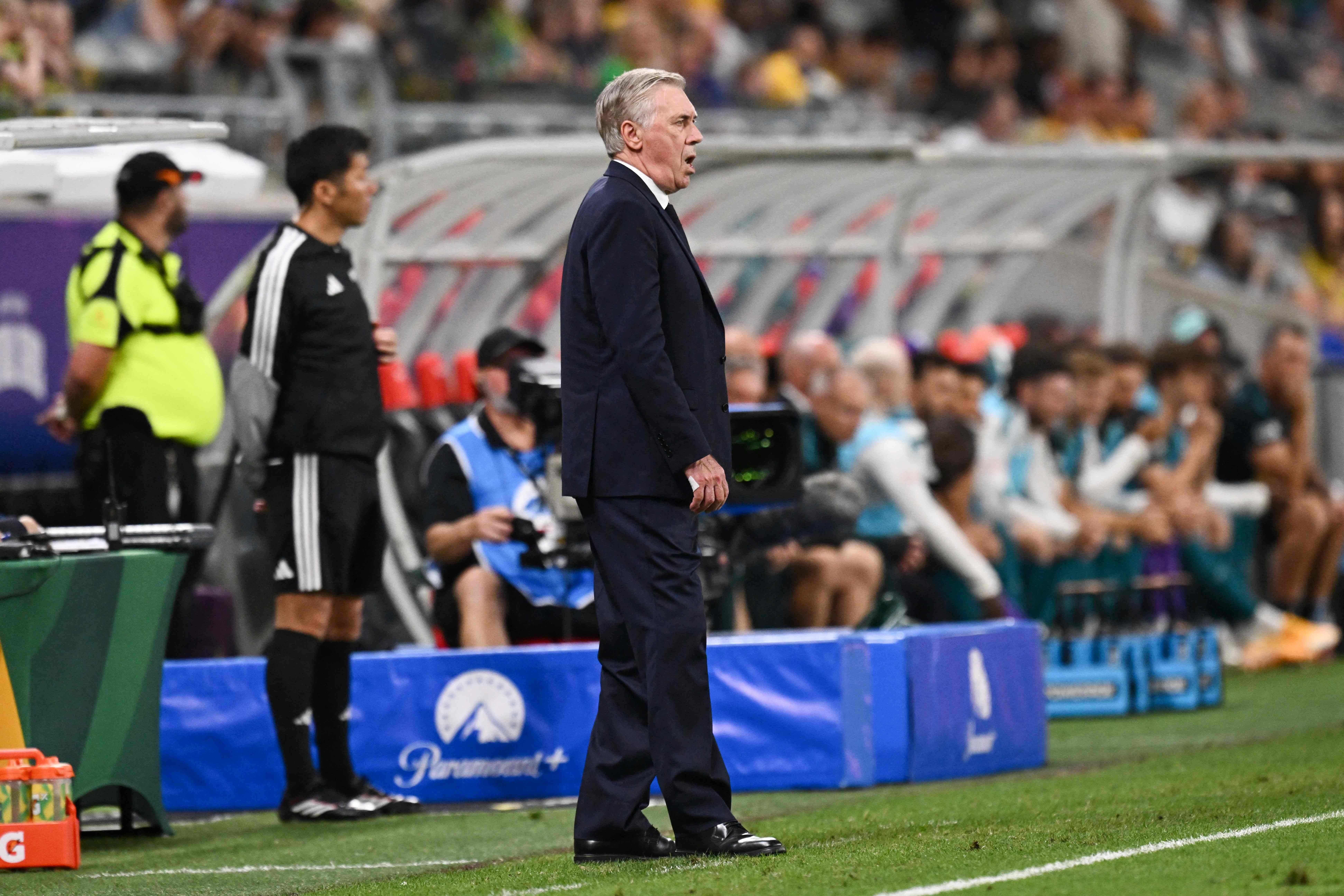 'Torcedor tem que ser paciente', diz Ancelotti após empate entre Brasil e Austrália no 1º amistoso pós-Copa